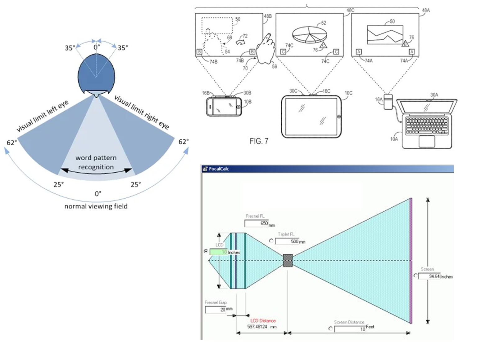 Blueprints for installing a projector and screen with details angles